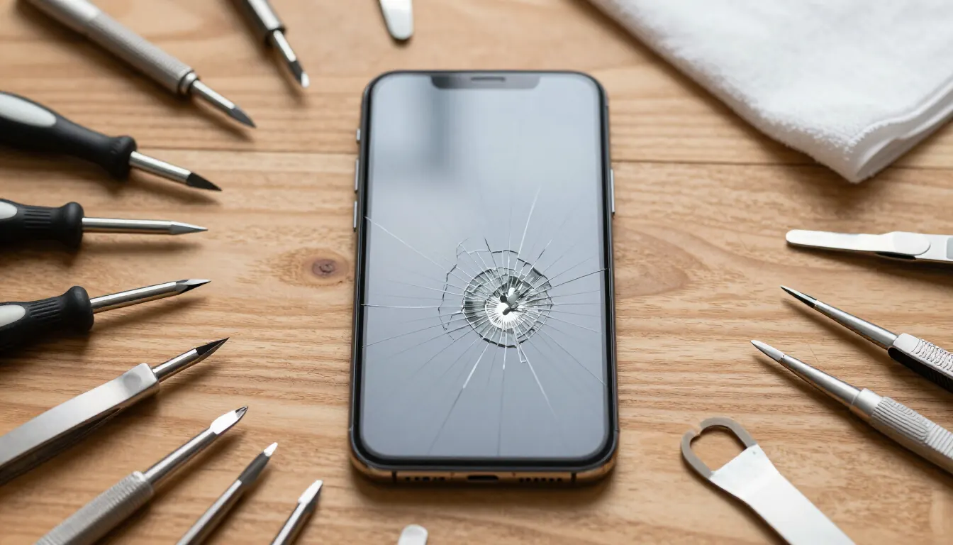 Smartphone Reparatur Szenario